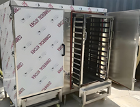 陕西草莓视频懂你更多设备厂家告诉你隧道式大型推车蒸柜的特点